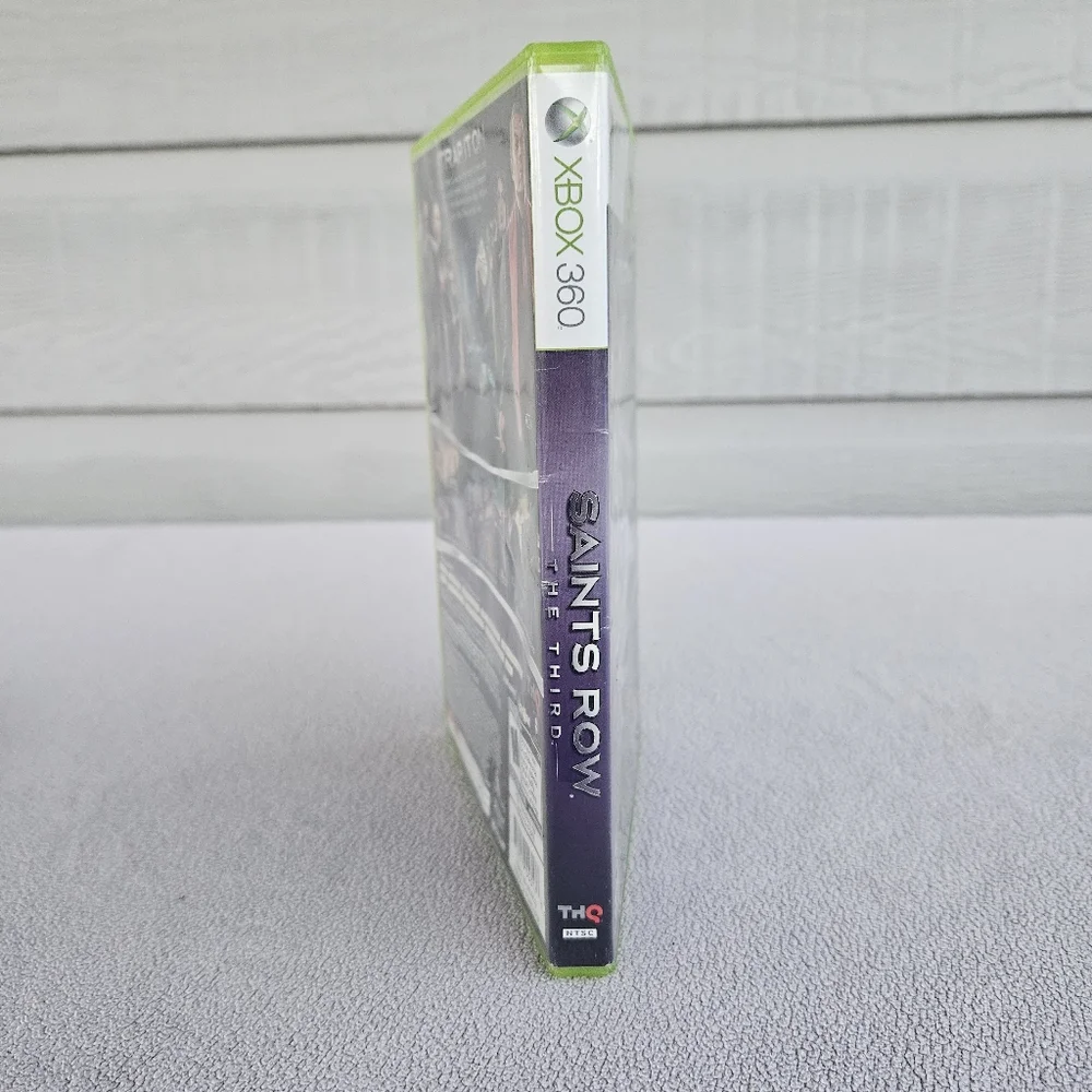 Xbox 360 Saints Row: The Third Microsoft 2011 Complete Manual